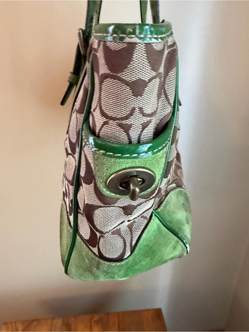 Coach signature jacquard
